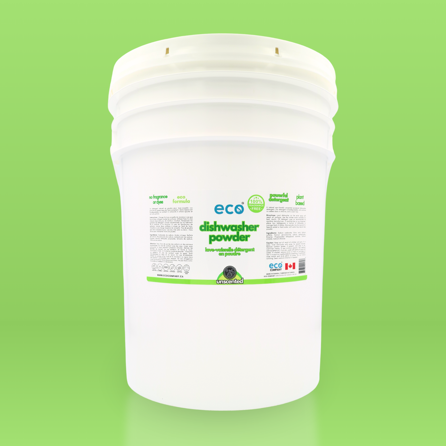 Bulk Dishwasher Powder Detergent - Unscented