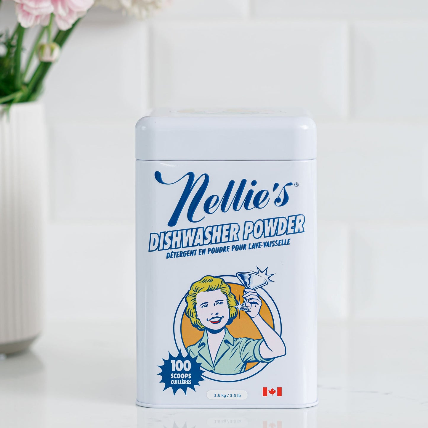 Dishwasher Powder with Tin
